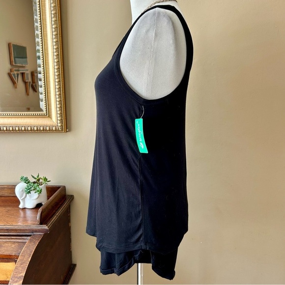 Honeydew Good Times 2 Piece Shortie Pajama Set Black Tank Shorts Size M NWT - Picture 6 of 11